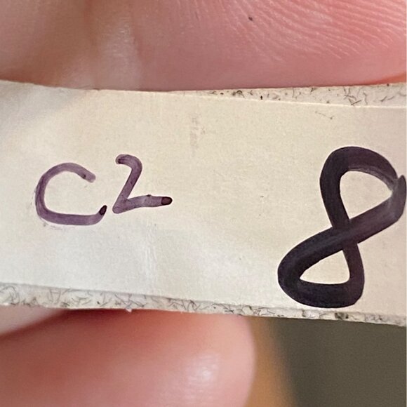 Ring Size 8 Sterling Silver 925 Women Semi-Precious Stone - Picture 11 of 11